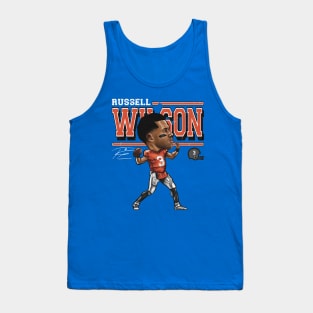 Russell Wilson Denver Cartoon Tank Top